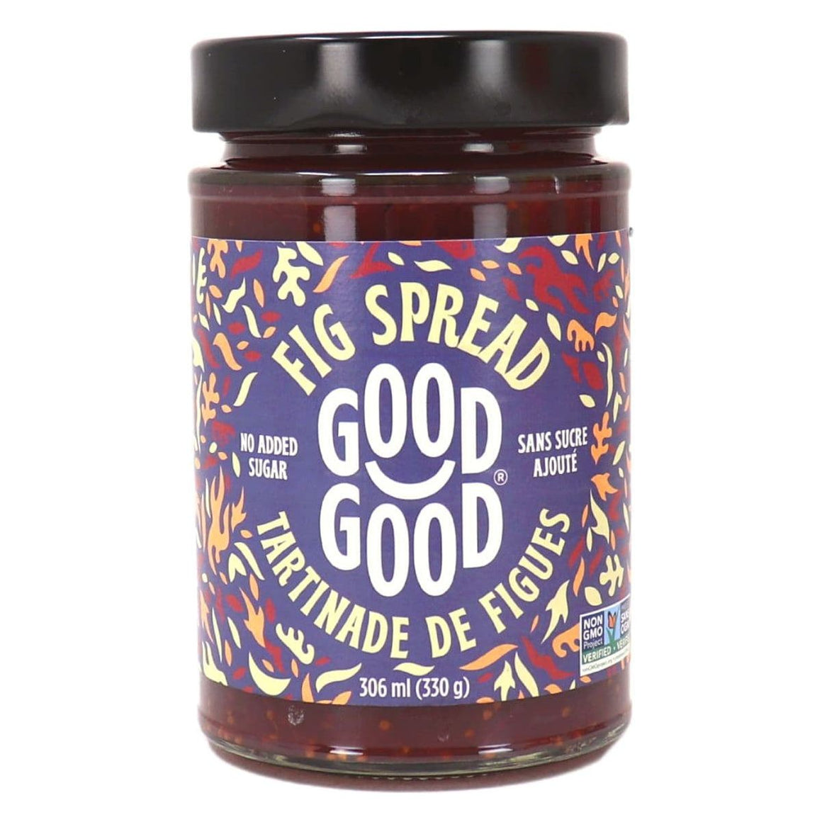 Good Good - Keto Friendly Sweet Spread - Figue - Pot de 12 oz 