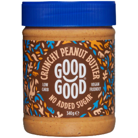 Good Good - No sugar added Peanut Butter - Crunchy - 340g