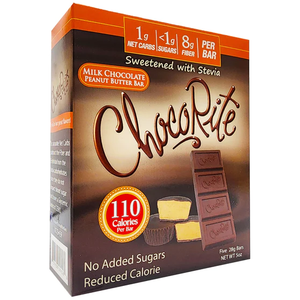 Healthsmart - ChocoRite All Natural avec barre de chocolat Stevia - Beurre de cacahuète - 5 oz