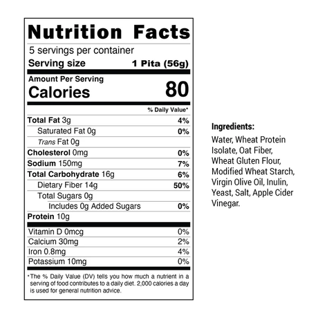 Inspire Protein Kitchen - Pita - 284g