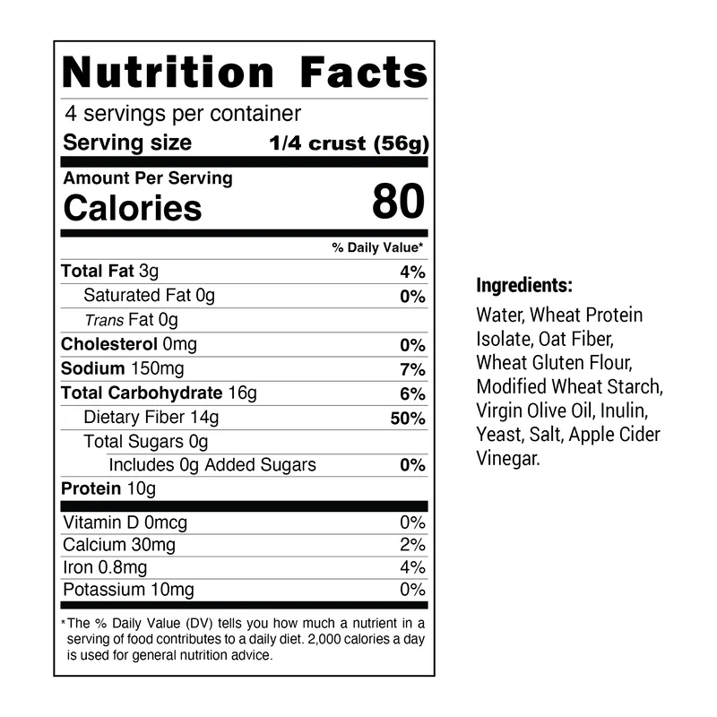 Inspire Protein Kitchen - Pizza Crust - 9 inch