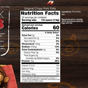 Inspire Protein Kitchen - Pork Puffs - Original - 24 Servings