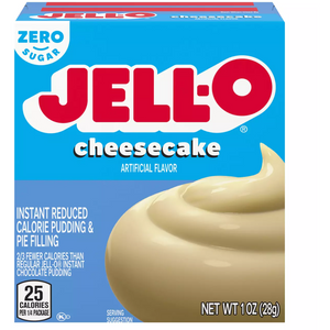 Jell-O Pouding instantané et garniture pour tarte sans sucre - Cheesecake - 1 oz