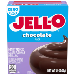 Pouding instantané et garniture pour tarte Jell-O sans sucre - Chocolat - 1,4 oz