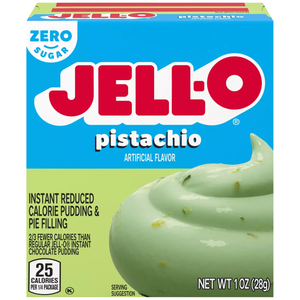 Pouding instantané et garniture pour tarte Jell-O sans sucre - Pistache - 1 oz