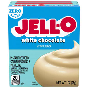 Pouding instantané et garniture pour tarte Jell-O sans sucre - Chocolat blanc - 1 oz