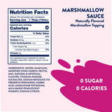 Skinny Mixes - Sugar Free Sauce Topping - Marshmallow (Seasonal) - 12oz