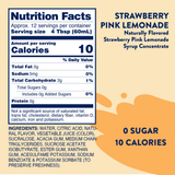 Skinny Mixes - Sugar Free Strawberry Pink Lemonade Concentrate - 750ml