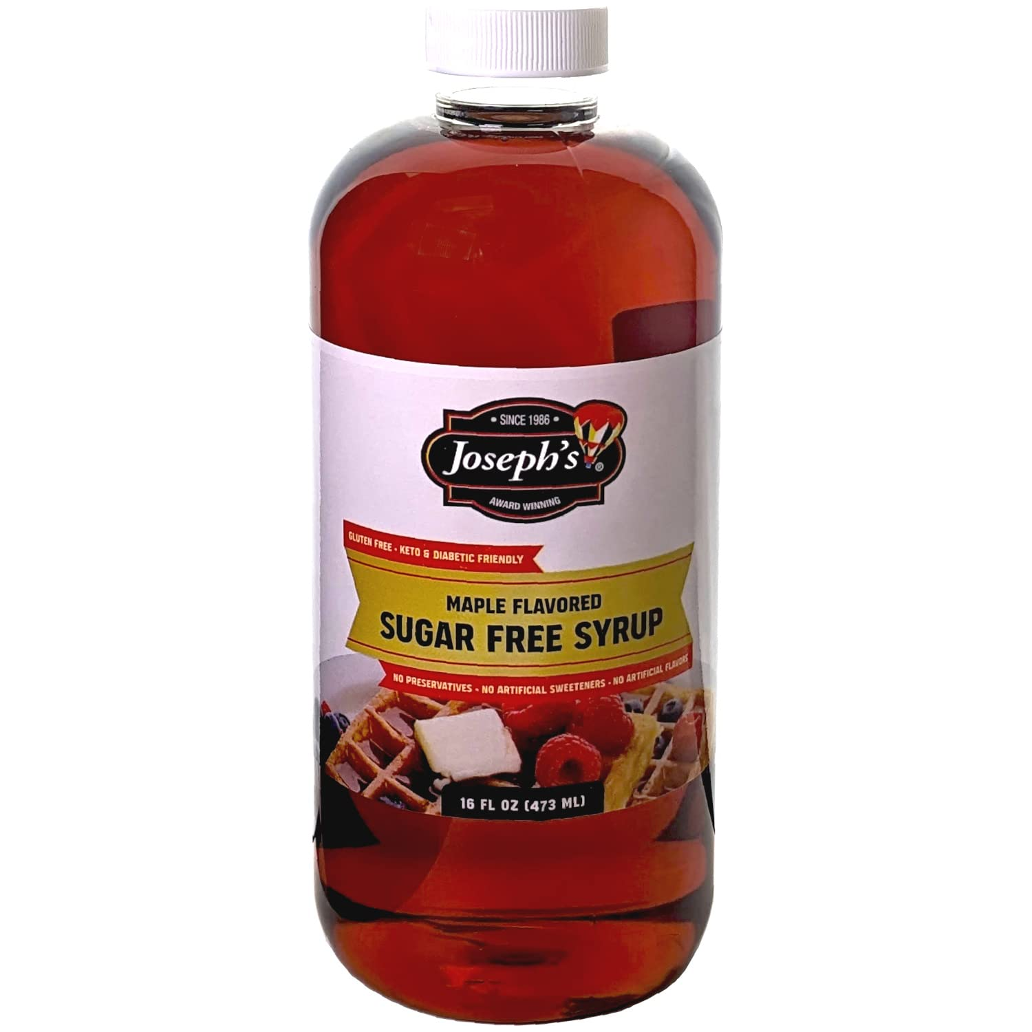 Joseph's Sugar Free Syrup | Sugar Free Maple Syrup | Low Carb Grocery ...