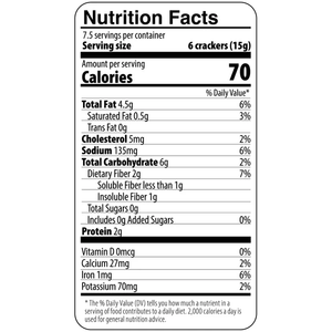 Julian Bakery - Crackers - Paleo Thin Organic Salt & Pepper - 113g