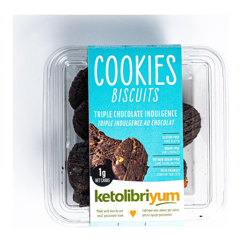 Ketolibriyum - Cookie - Gourmandise Triple Chocolat 180g