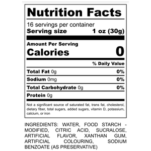 Koldkiss - Sugar Free Shaved Ice Syrup - Watermelon - 463ml