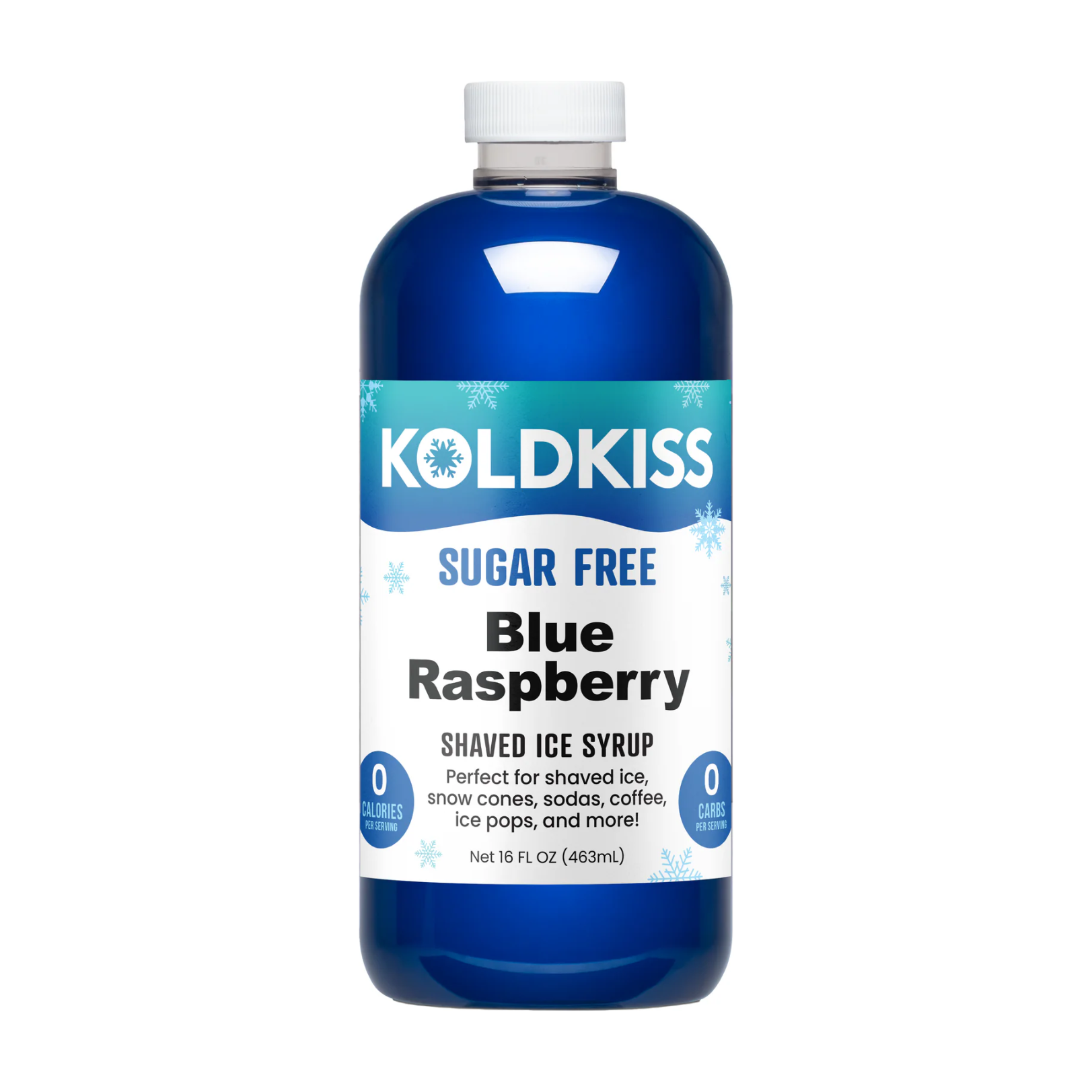Koldkiss - Sugar Free Shaved Ice Syrup - Blue Raspberry - Low Carb Canada