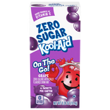 Kool Aid - Zero Sugar On-the-Go Drink Mix - Grape - 6 packets
