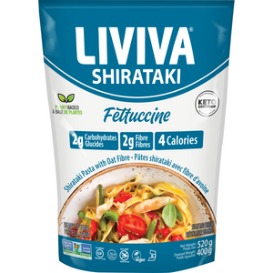 Liviva Organic Shirataki Fettuccine with Oat Fiber