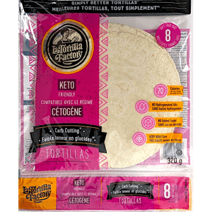 LaTortilla - Tortillas sans glucides - 320g