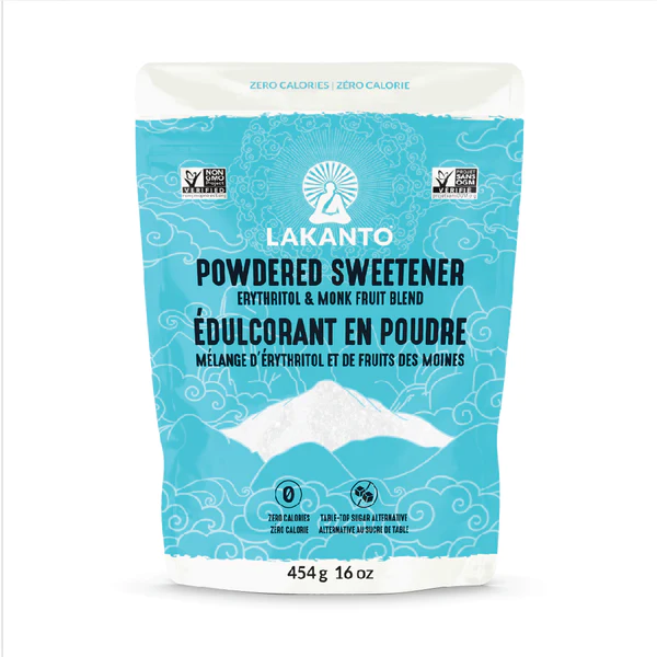 Lakanto - Sugar Free Powdered Monkfruit Sweetener with Erythritol - 16 oz