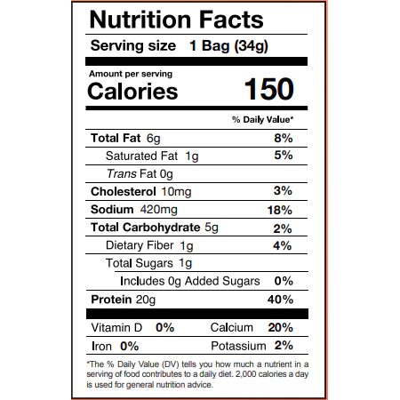 Legendary Foods - Popped Protein Chips - Nacho Cheese - 34g