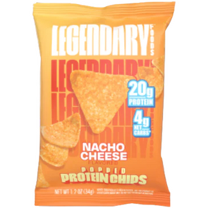 Legendary Foods - Popped Protein Chips - Nacho Cheese - 34g