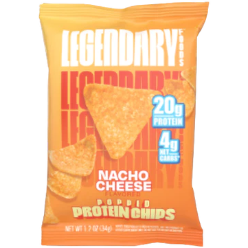 Legendary Foods - Popped Protein Chips - Nacho Cheese - 34g