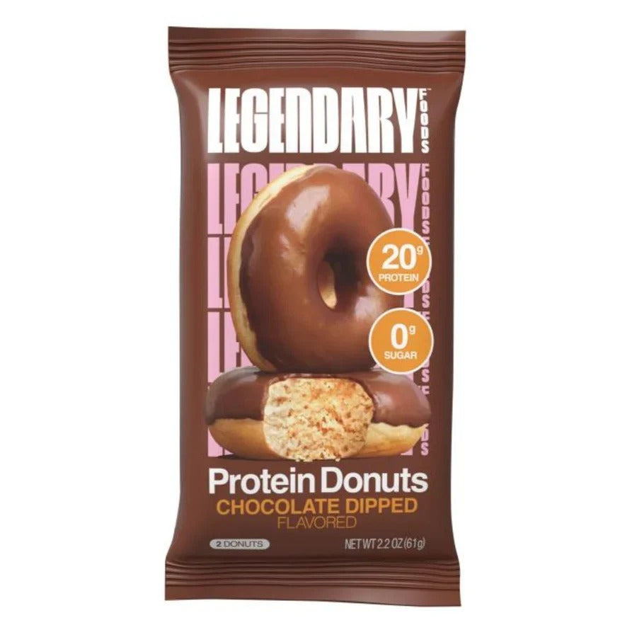 Legendary Foods - Protein Donuts - Chocolate Dipped - 61g
