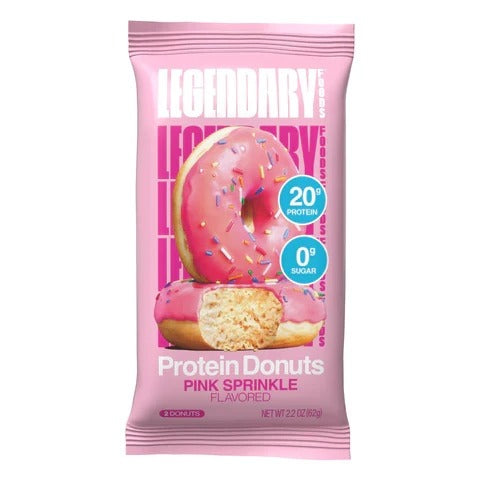 Legendary Foods - Protein Donuts - Pink Sprinkle - 61g