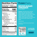 Legendary Foods - Protein Pastry - Brown Sugar Cinnamon - 61g