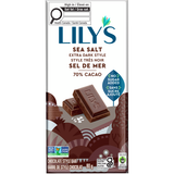 Lily's - Dark Chocolate Bar - Sea Salt Extra Dark 70% - 80 g