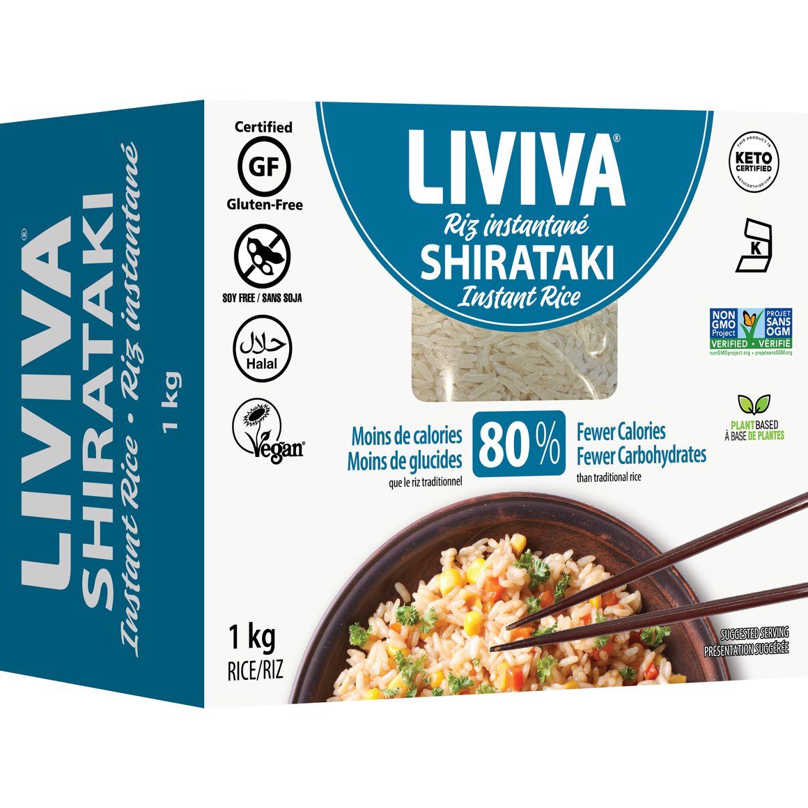LIVIVA - The only bean and shirataki Keto Certified Pasta in the World ...