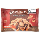 Lowrey's - Couennes de porc au micro-ondes Bacon Curls - Original (18 sachets par boîte)