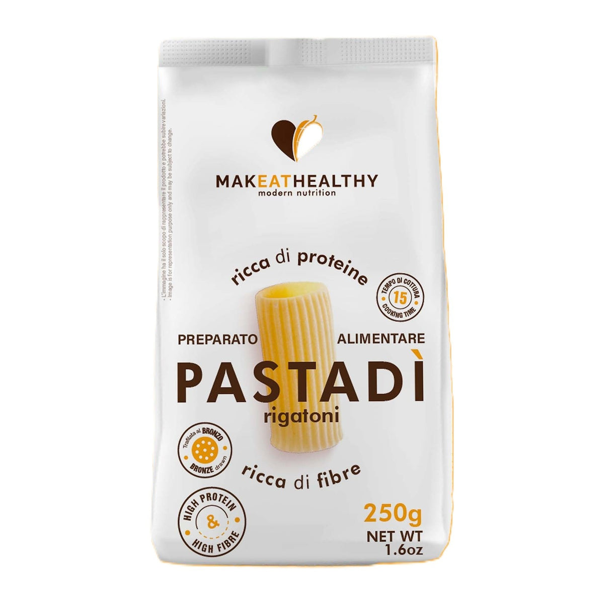 MAKEATHEALTHY - Pastadi - Rigatoni - 250g