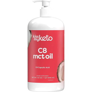 Kiss My Keto - Huile MCT - C8 - 32 oz