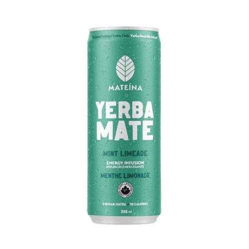 Mateina - Zero Sugar Energy Infusion - Mint Limeade - 355ml
