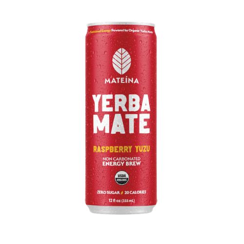 Mateina - Zero Sugar Energy Infusion - Raspberry Yuzu - 355ml