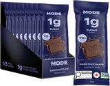 Mode - Low Sugar Dark Chocolate Bar - 32g  ** 10 Bars **