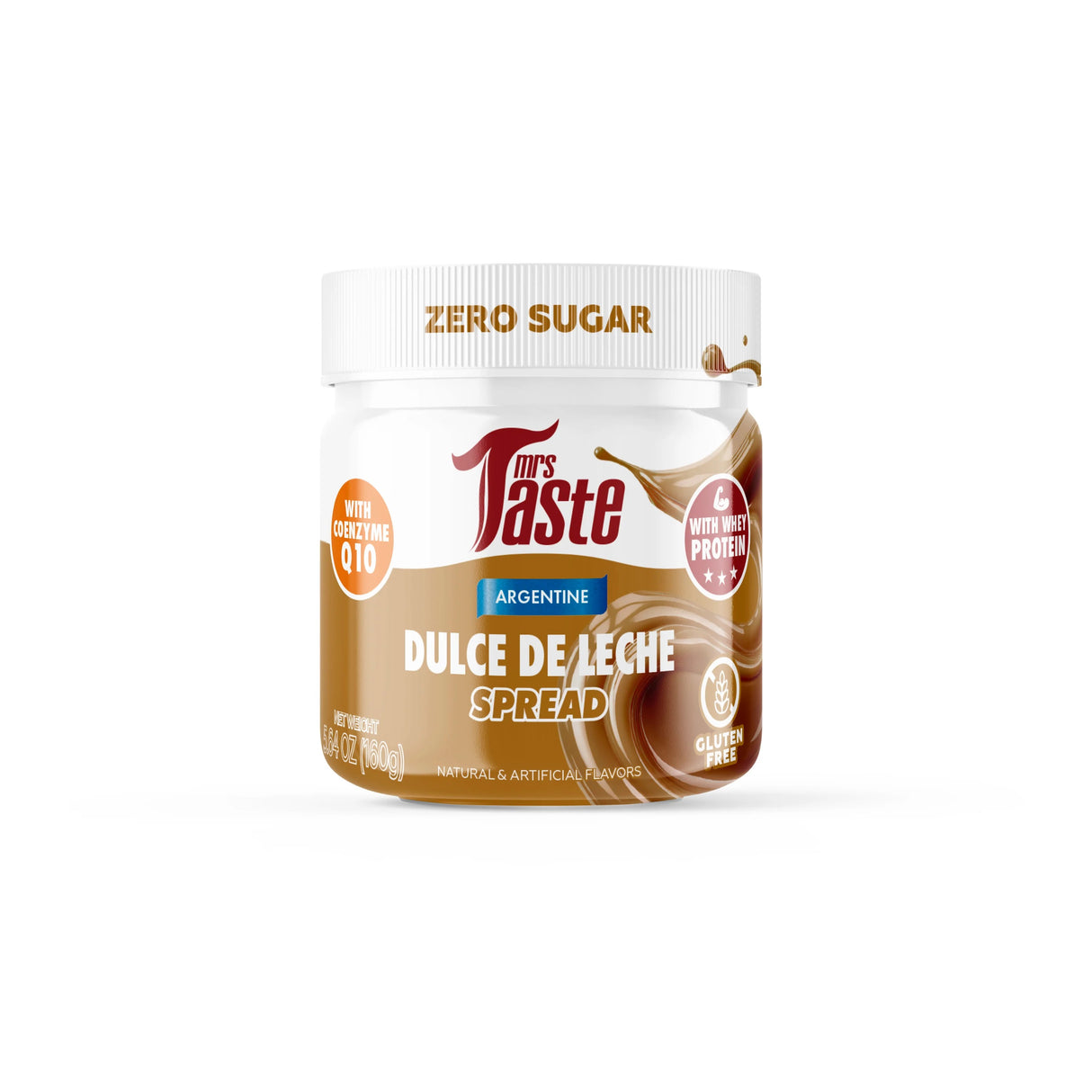Mrs Taste - Sugar Free Protein Spread - Dulce De Leche - 160g