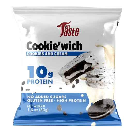 Mrs Taste - Cookie'Wish - Cookies and Cream - 50g