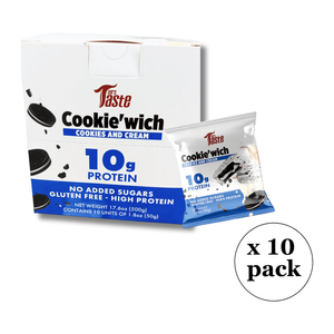 Mrs Taste - Cookie'Wish - Cookies and Cream **Case of 10**