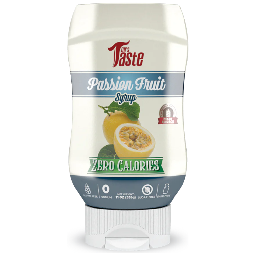 Mrs Taste - Zero Calories Syrup - Passion Fruit - 11oz