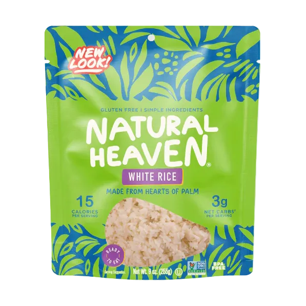 Natural Heaven - Hearts of Palm - White Rice - 255 g