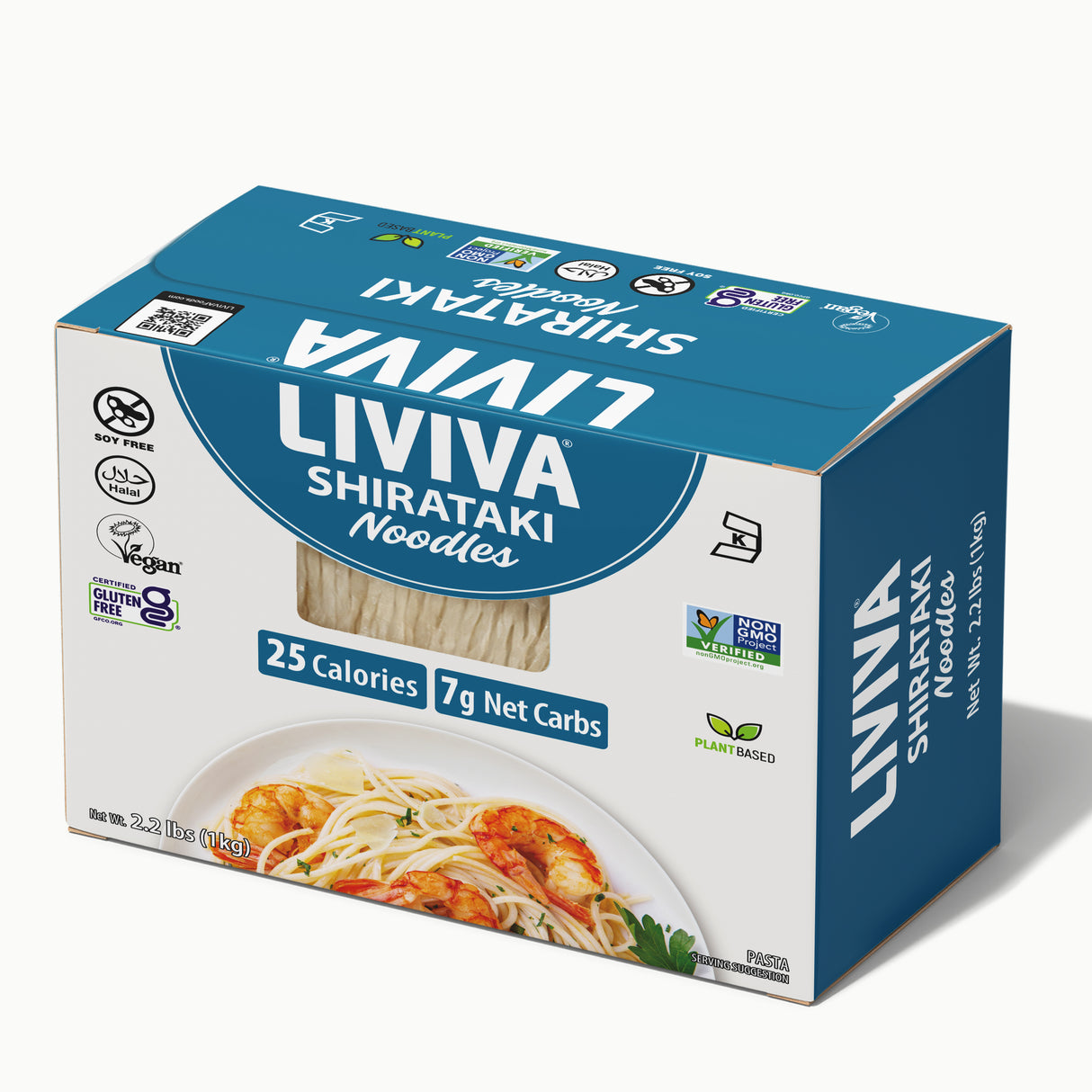 Liviva - Low Carb Dried Shirataki - Noodles - 1kg box