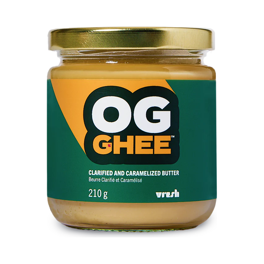 OG Ghee - Clarified & Caramelized Butter - Original - 210g