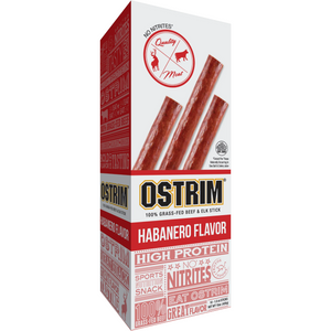 OSTRIM - Sticks Snack Bœuf &amp; Elan - Habanero - 1 Stick