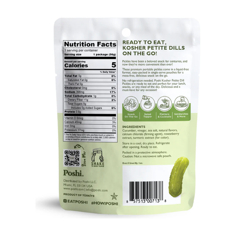 Poshi Pickle Snacks - Petite - 56g