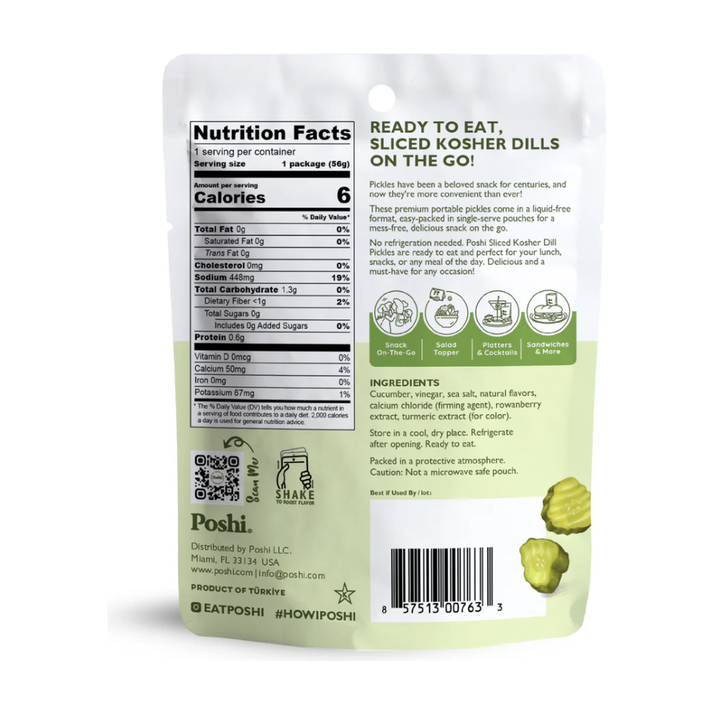 Poshi Pickle Snacks - Slice - 56g