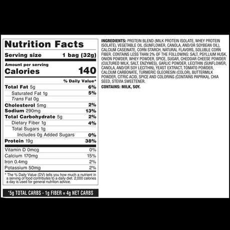 Quest Tortilla Style Protein Chips - Pizza - 32g