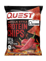 Quest Tortilla Style Protein Chips - Hot & Spicy - 32g