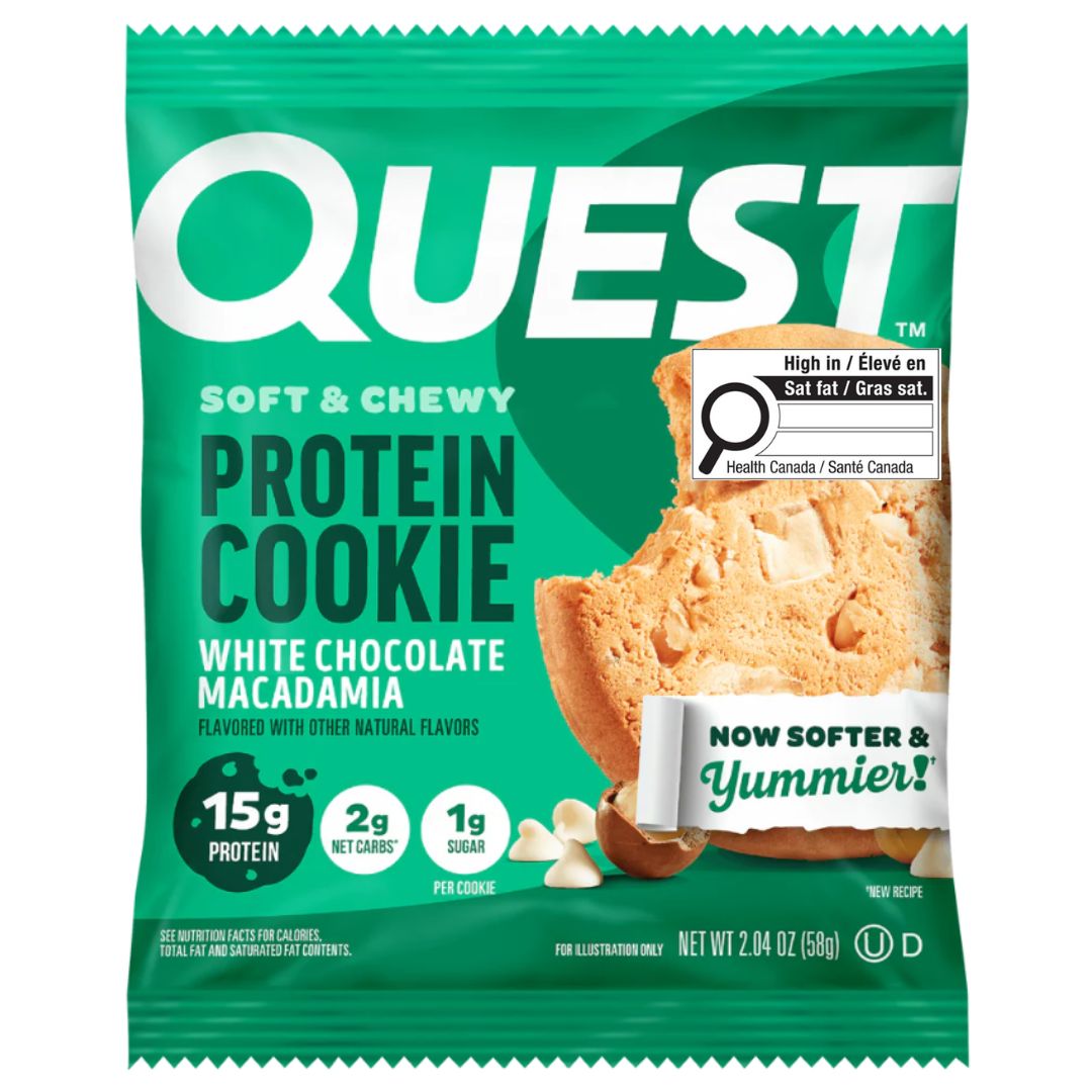Quest - Soft & Chewy Protein Cookie - White Chocolate Macadamia