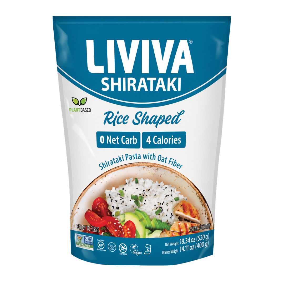 Liviva - Organic Rice Shaped Shirataki - 520g