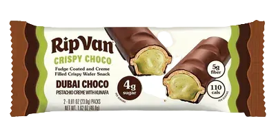 Rip Van - Crispy Choco - Dubai Choco Pistachio Creme with Kunafa - 46g